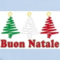 thumbnail image 2 of CafePress - Buon Natale Infant Bodysuit - Baby Light Bodysuit, Size Newborn - 24 Months, 2 of 4