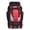 Red, variant on Hiking Backpack 80L Large Capacity Outdoor Trekking Rucksack Adjustable Straps Travel Bag