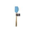 Thyme & Table 2Pack Novelty Silicone Spatula Teal Polka Dot and Navy