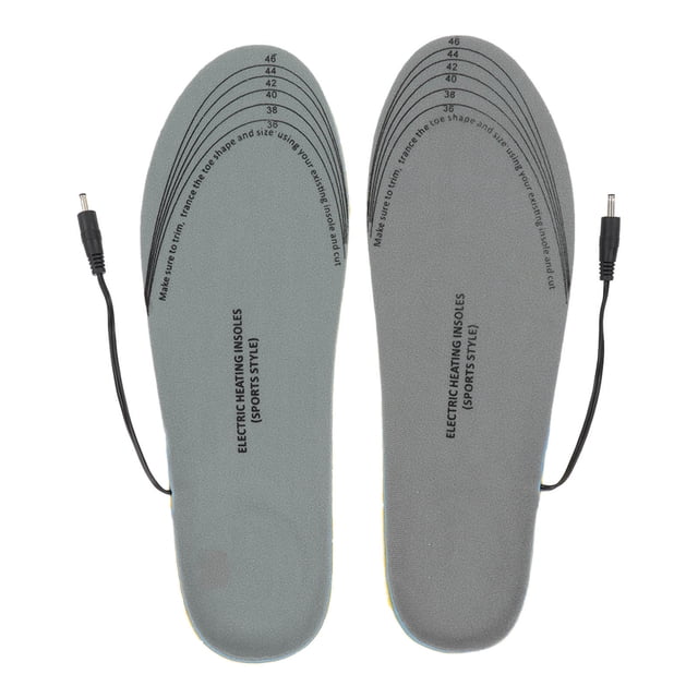 Calentador de pies recargable, plantillas calentadas Plantillas calentadas recargables por USB Plantillas calentadas eléctricas confiables y duraderas