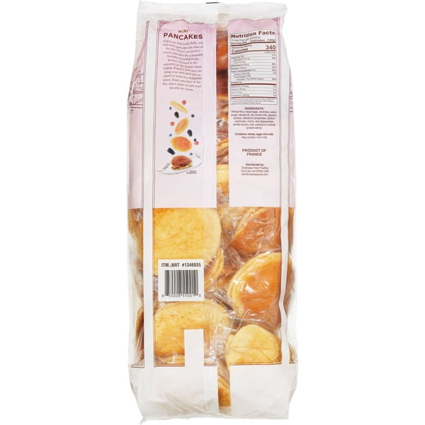 2 Pack | Lemarie Patissier Mini Pancakes 2.2 Pounds (25 Count Each )