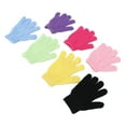 thumbnail image 2 of Guantes de baño exfoliantes, 7 Uds., masaje corporal portátil, eliminación de piel muerta, juego de guantes de ducha, 2 of 8