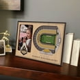 thumbnail image 2 of IDNA Purdue Boilermakers 3D StadiumViews Frame, 2 of 5