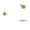 Rose, variant on Pure Elegance Crescent Moon & Star Pendant Necklace Gift For Women With Multi gemstone 925 Silver 14K Rose Gold Over