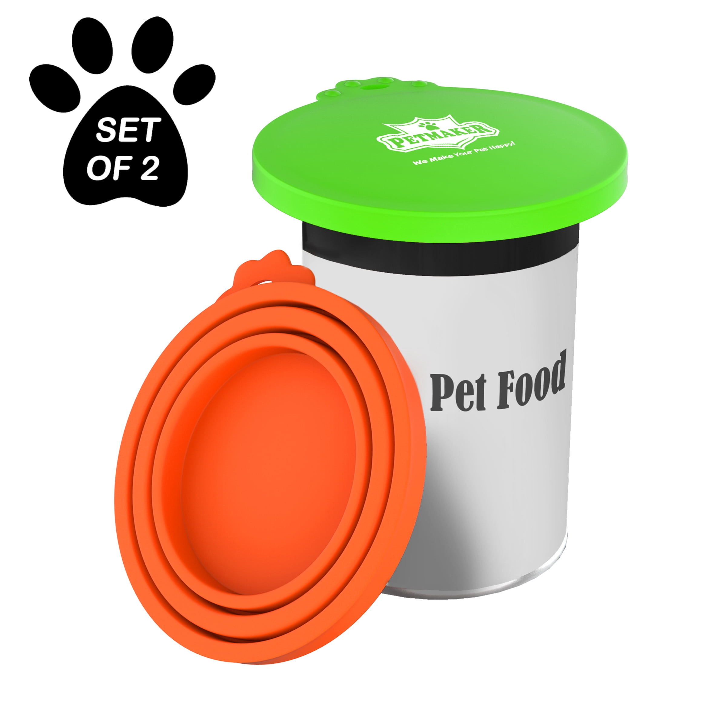 silicone pet food can covers