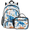 Color 2, variant on Jiaoprinted Black Music Notes Backpack with Insulated Cooler Lunch Box, Lightweight Watercolor Musical Work Laptop Backpack with Lunch Bag, Travel Computer Casual Daypack, 18.3 Inch