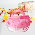 thumbnail image 4 of Wedding Candy Bags 10pcs Cute Bow Printed Self-Sealing Bags with Transparent Window Toteable Party Gift Bag for Birthday Wedding, 4 of 7