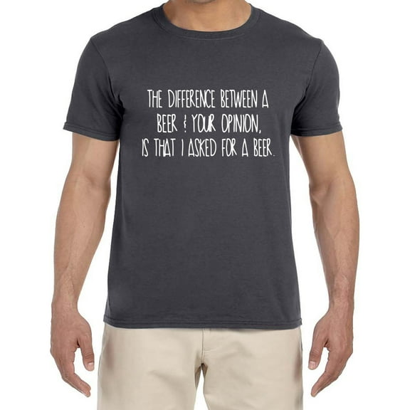 Mens Funny T-shirts Beer Gifts Graphic Tees For Men Fathers Day Gifts
