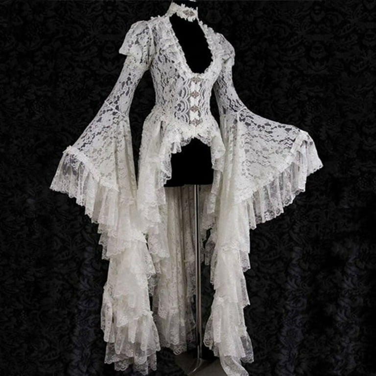 midi dress with lace sleeves Fleur de Lis Lace Midi Dress main image 1