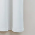thumbnail image 5 of VCNY Home Neil White Solid Grommet Blackout Curtain Panel, 52" x 63", 5 of 5