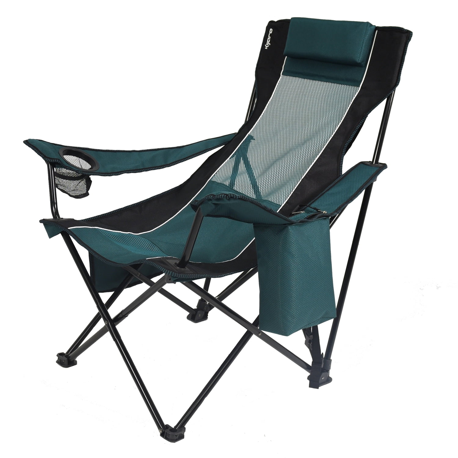 Kijaro Sling Chair W Cooler Cayman Blue Iguana Walmartcom Walmartcom