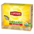 thumbnail image 4 of Lipton Organic Black Tea Bags, Can Support Heart Health, 72 Count (Pack of 5), 4 of 8