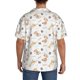 thumbnail image 3 of Balery Dachshund Dog Puppy Camisa Casual de Manga Corta con Botones para Hombre, Texturizada, Estilo Cubano, para Playa, Verano-4X-Large, 3 of 5
