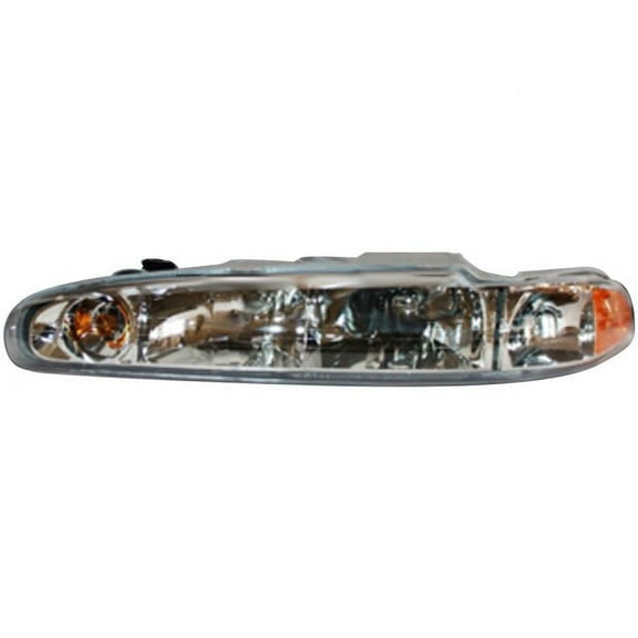 Left Headlight Assembly - Compatible with 1998 - 2002 Oldsmobile Intrigue 1999 2000 2001