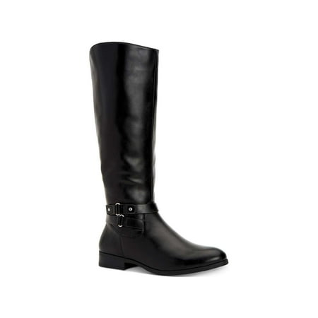 

Style & Co. Womens Kindell Leather Closed Toe Mid-Calf Fashion Boots