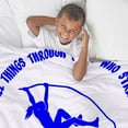 thumbnail image 3 of CafePress - POLE VAULT Throw Blanket - Soft Fleece Throw Blanket, 50"x60" for All Ages, 3 of 5