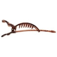 thumbnail image 4 of Unique Bargains 1 Pc Fashion Six-Petal Flower Hair Clips Hairdo Clip Brown, 4 of 5