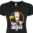thumbnail image 3 of Ted Lasso - British Soccer Coach - I Believe in Believe - Juniors Fitted Graphic T-Shirt, 3 of 5