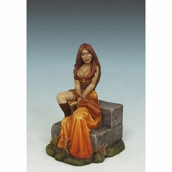 Female Mage On Stairs Miniature Elmore Masterworks Dark Sword Miniatures