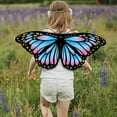 thumbnail image 2 of cpengpj Butterfly Wings Backdrop Decorations Photograph Background for Party Decor Hanging Banner Birthday Party Decor Supplies for Women Girls Butterflies Booth Photo Props Wall, 2 of 4