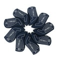 thumbnail image 4 of 9x Fundas para cabezas de hierro de golf Fundas para cabezas de palos de golf Fundas para cuñas de golf Protectores de palos de golf para Azul profundo, 4 of 8
