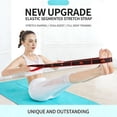 thumbnail image 2 of Fitness Resistance Bands with Handles, Numbered Elastic Pull Band, 8-Loop Design for Progress Tracking, for Yoga, Pilates and Full Body Stretching, 2 of 7