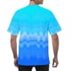 thumbnail image 4 of Ceisia Men's Loose Fit Solid Color T-shirt Short Sleeve Round Neck Elastic Casual Daily Sport Tee Tops Sky Blue M Gifts, 4 of 8