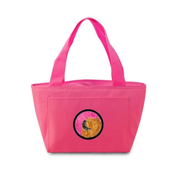 Carolines Treasures SS4778-PK-8808 Pink Chow Chow Zippered Insulated School Washable And Stylish Lunch Bag Cooler