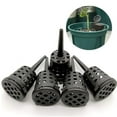 thumbnail image 5 of Fertilizer Basket Box 30 Pieces Plastic Flower Pot Fertilizer Boxes Reusable Fertilizer Cover Box Bonsai Fertilizer Containers5*2cm 30pcs, 5 of 5