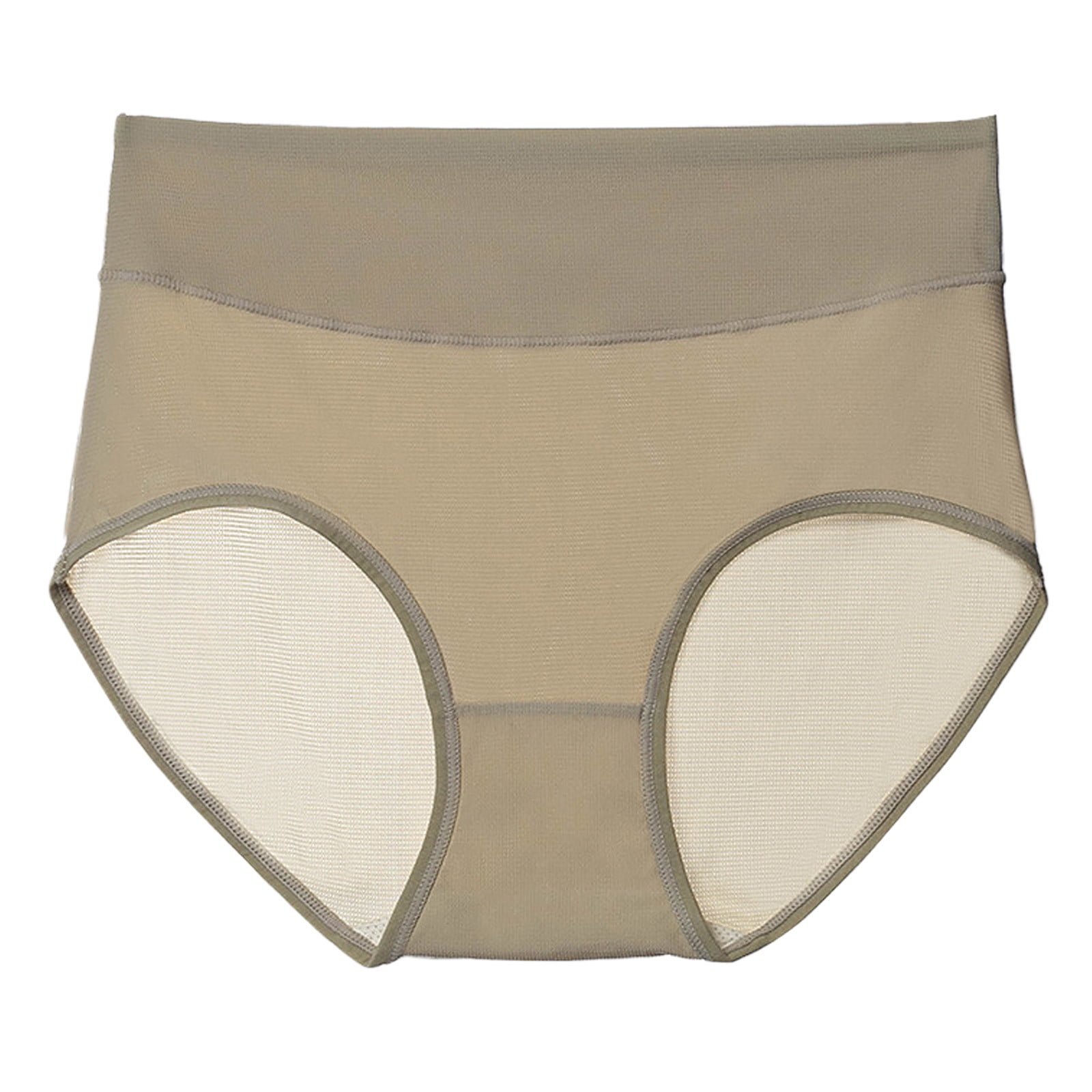 CAICJ98 Seamless Underwear for Women Women's Fashion High Waist Underwear  Solid Color Briefs Underwear Women Panties C,XXL 