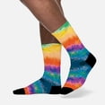 thumbnail image 3 of Tie-Dye Crew Socks | Remarkably comfortable and durable| Made to last! | Colorful Socks for Adult Men and Women, 3 of 4