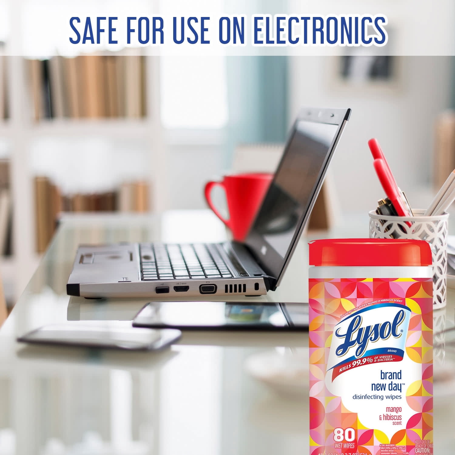 Lysol Disinfectant Wipes Bundle, Multi-Surface Antibacterial Wipes for Disinfecting and Cleaning, Mixed Fragrance, 240 Count