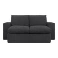 thumbnail image 1 of Sofá Cama Housy Manhattan Plegable Comprimido Individual Gris Obscuro, 1 of 5