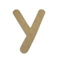 thumbnail image 1 of Wooden Letter Unfinished, Comic Book Font, Craft Cutout, 1 of 3