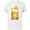 White, variant on The Simpsons Homer Simpson Beer There’s a Temporary Solution - Short Sleeve Cotton T-Shirt for Adults - Customized-Black