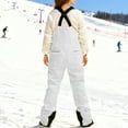 thumbnail image 6 of Jinhomg Womens Ski Snow Bibs Pants Winter Insulated Snowboard Overalls Outdoor Water Resistant Romper Snow Pant Windproof Adjustable Jumpsuits White,XXL, 6 of 7