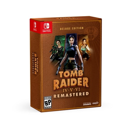 Tomb Raider IV-VI Remastered Starring Lara Croft: Deluxe Edition, Nintendo Switch