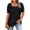 Black, variant on Pink XL WIZUTIZ Womens Blouses Holiday Saving Sports Plus Plus Size Cotton Soft Blouse Round Neck Loose Fit Short Sleeve Shirts Linen Ladies T-shirt Fashion Work Out Tshirts Ultra Soft Solid Tee Tshi