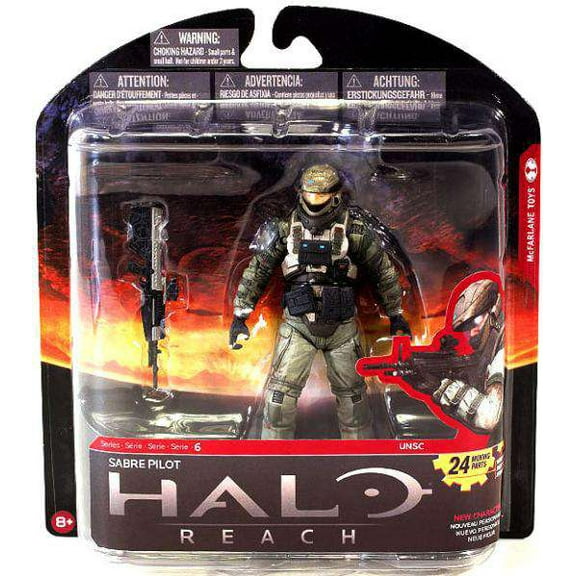 McFarlane Halo Reach Series 6 Sabre Pilot Action Figure