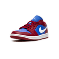 thumbnail image 4 of JORDAN WOMENS AIR JORDAN 1 LO Womens "Pomegranate / Medium Blue" DC0774 604 DC0774 604 from Stadium Goods, 4 of 9