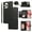 Black, variant on TECH CIRCLE Wallet Case For iPhone 13,Magnetic Flip Folio Stand Purse Case with Shoulder Wrist Strap Card Holder Cover Hidden Mirror Protective Cover for Apple iPhone 13 6.1" 2021,Beige