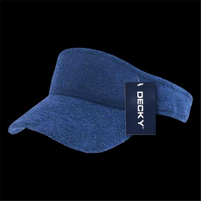 Decky 996-NVY Terry Visor, Navy 