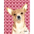 thumbnail image 1 of Chihuahua Love and Hearts Flag Garden Size, 1 of 1