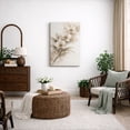 thumbnail image 5 of Canvas Print Beige Flower Wall Art Boho Botanical Decorative for Living Room Bedroom - 12"x18", 5 of 8