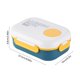 thumbnail image 3 of Fiambrera para niños pequeños, fiambrera portátil de 2 niveles, aislante, de plástico resistente, plegable, ideal para actividades al aire libre, perfecta para picnics familiares.,Wsvlmg, 3 of 8