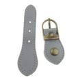 thumbnail image 4 of Bag Closure Clips Repment Leather Pad Fastener for Bag / Purse / Clutch / Handbag / Satchel Gray, 4 of 7