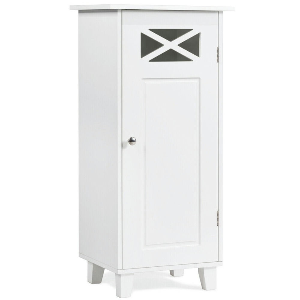 Finihen Bathroom Storage Cabinet, Bathroom Floor Cabinet, Bathroom Cabinet Free Standing Storage Side Table Organizer, for Bathroom, Living Room, Bedroom, Kitchen, White Finihen Bathroom Storage Cabinet, Bathroom Floor Cabinet, Bathroom Cabinet Free Standing Storage Side Table Organizer, for Bathroom, Living Room, Bedroom, Kitchen, White