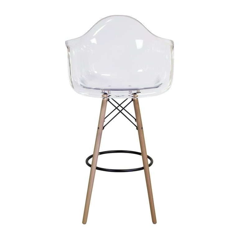 Clear plastic bar stool covers new arrivals