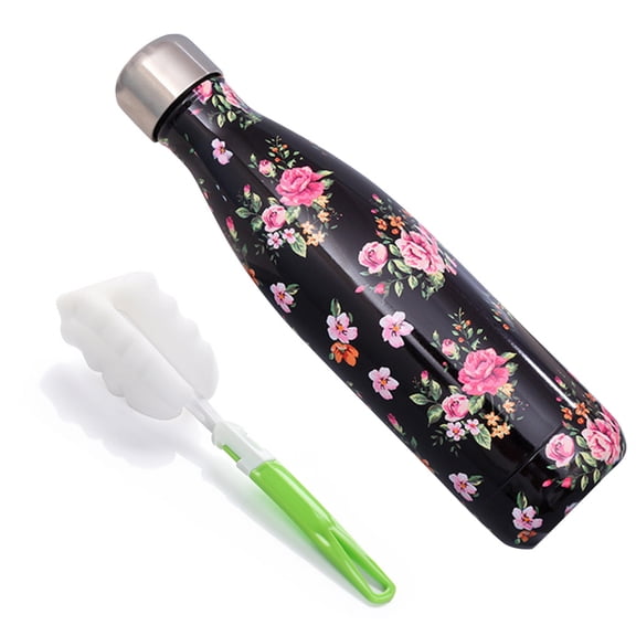 ZPAQI 500ml Insulated Stainless Steel Thermos Thermal Mug Tumbler Water Bottle Girls