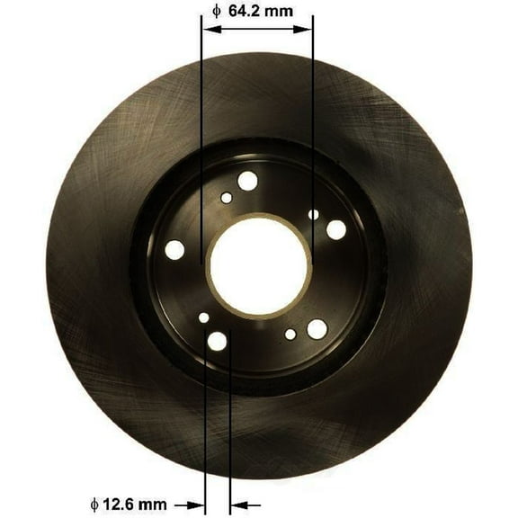 BENDIX PRT6145 Bendix Brake Rotor Fits select: 2012-2015 HONDA CIVIC LX, 2013-2014 ACURA ILX